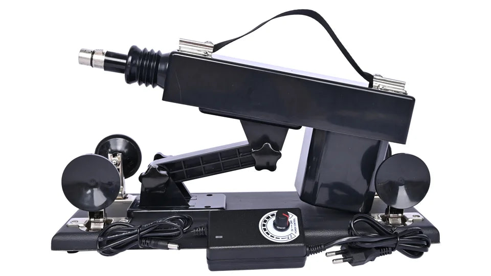 ROUGH BEAST Automatic Sex Machine with Big Black Dildo for Women Love Machine Masturbation Pumping Gun for Couple Men Sex Toys