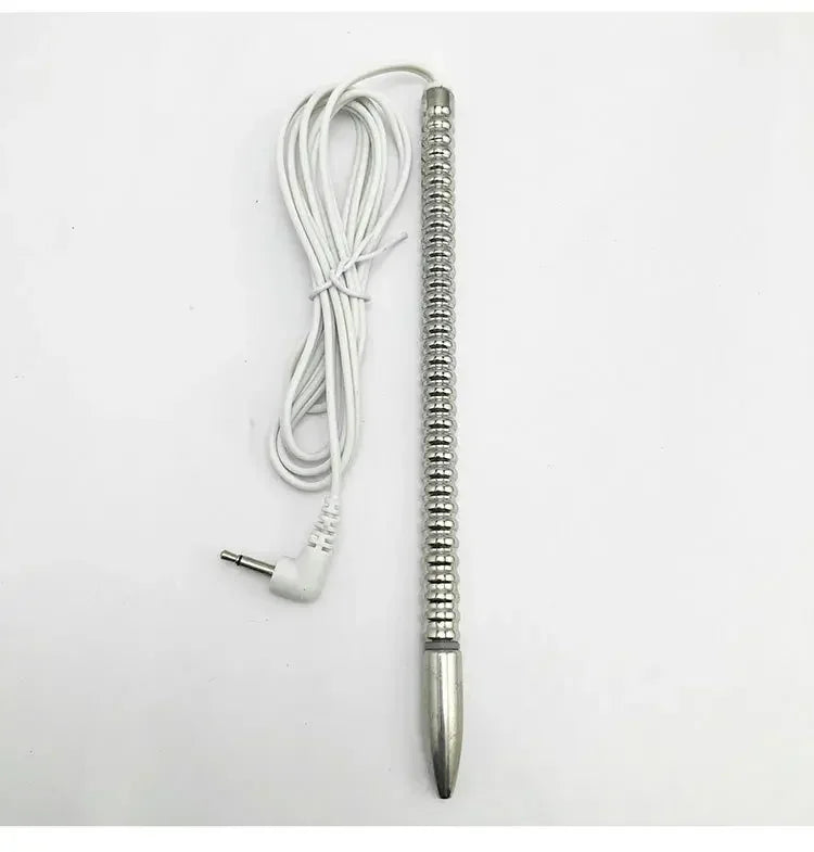 Electric Shock Pulse Penis Ring Medical Themed Toys Penis Plug Stimulation Urethral Dilator Sound Masturbation Sex Toy for Men
