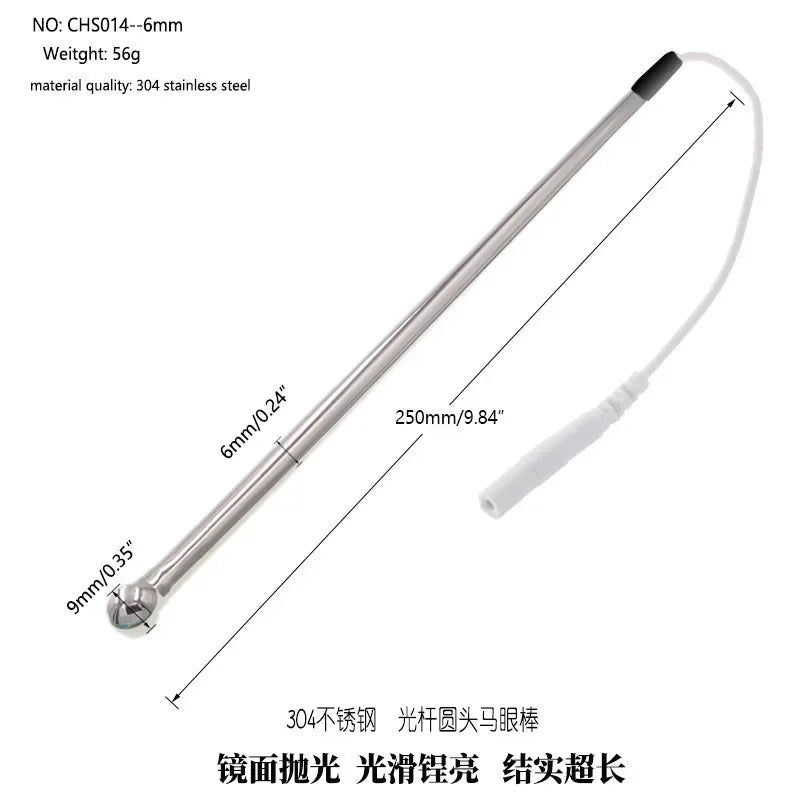 Electric Shock Pulse Penis Ring Medical Themed Toys Penis Plug Stimulation Urethral Dilator Sound Masturbation Sex Toy for Men