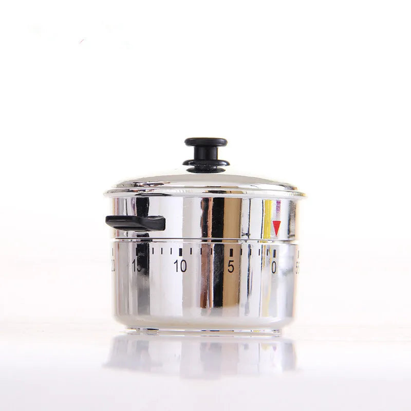 Household 60 Minutes Mechanical Timer Novelty Countdown Cooking Clock Alarm Time Reminder Kitchen Gadgets Countdown Kitchen Bell