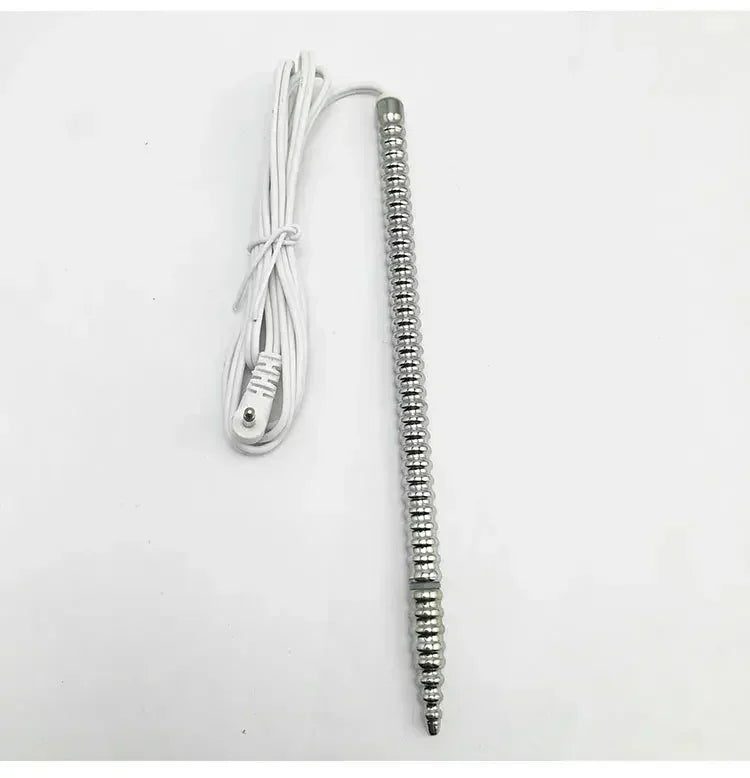 Electric Shock Pulse Penis Ring Medical Themed Toys Penis Plug Stimulation Urethral Dilator Sound Masturbation Sex Toy for Men