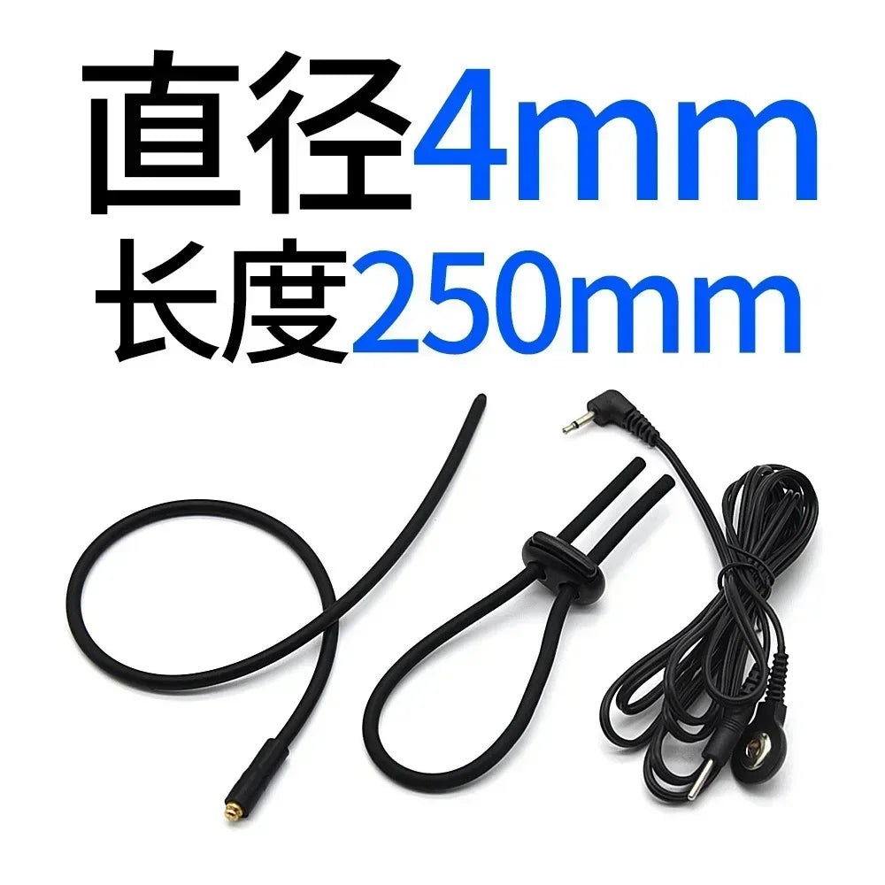 Electric Shock Pulse Penis Ring Medical Themed Toys Penis Plug Stimulation Urethral Dilator Sound Masturbation Sex Toy for Men