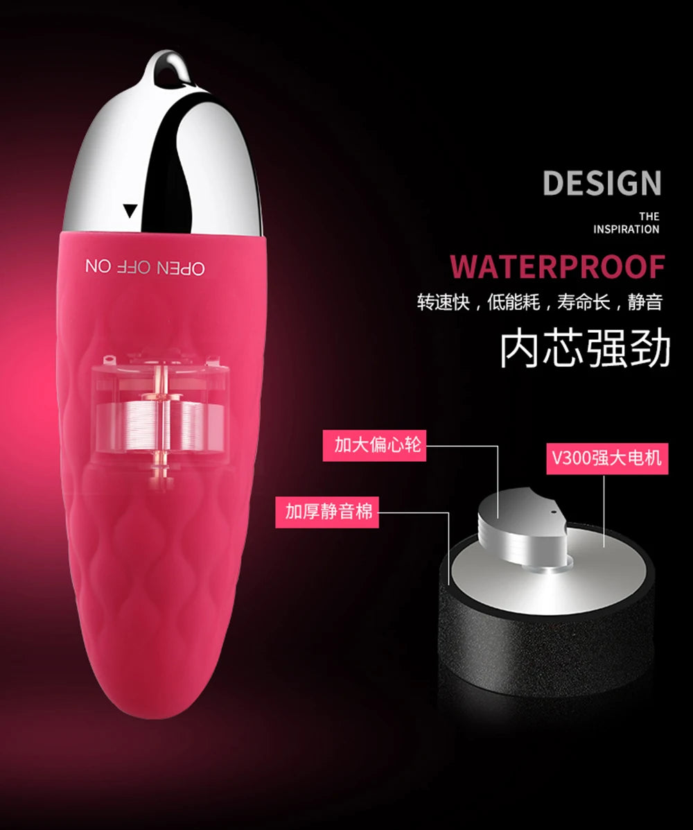 LOVE EGG Wireless Hand Free Vibrator Waterproof Jump Eggs Vaginal Stimulate Masturbation SOLO SEX Toys For Women AAA Battery