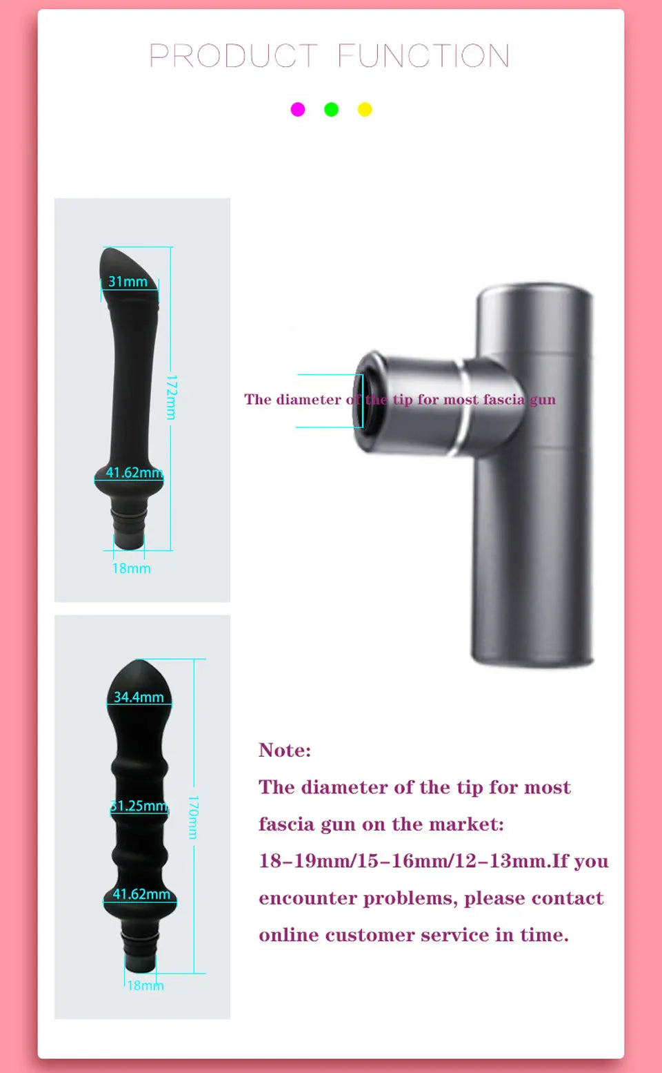 Vibrator Sex Machine Fascia Gun Massage Attachements Head to Silicone Dildo Sex Toys For Men Women Vibrators Penis Masturbation