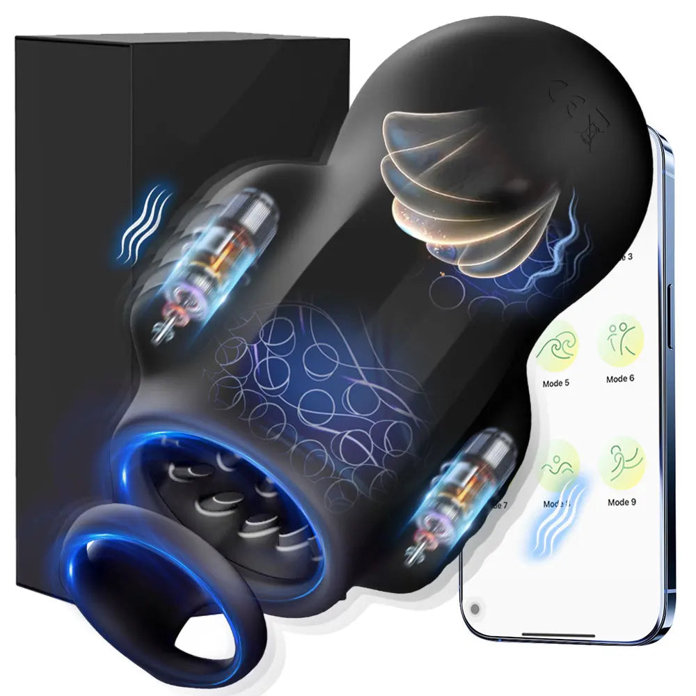 APP Control Vibrator for Men Penis Delay Trainer Male Masturbator Glans Stimulater Massager Men Vibrator Sex Toys Adult Goods