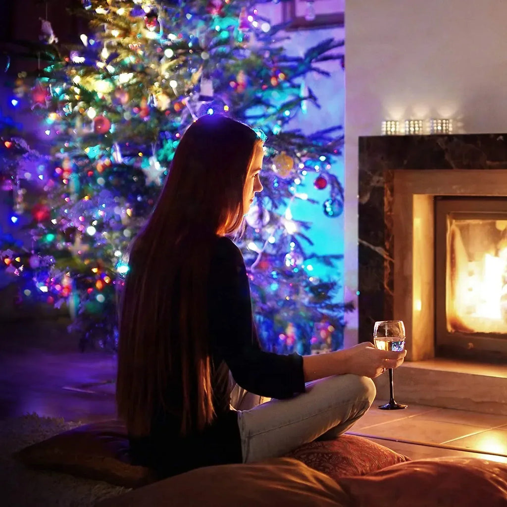 5M/10M/20/30M Telecontrol 8Mode Remote Control Lights USB Led String Light Fairy garlands Wedding Christmas Holiday Decor lamps