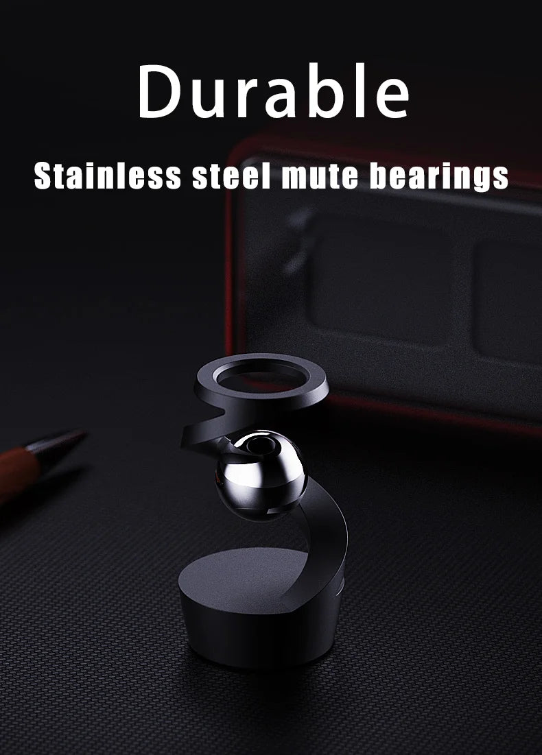 Gravity Defying Kinetic Fidget Spinners Office Desk Toy Desktop Stress Relief Toy Alloy Decompression Hypnosis Rotating Gyro