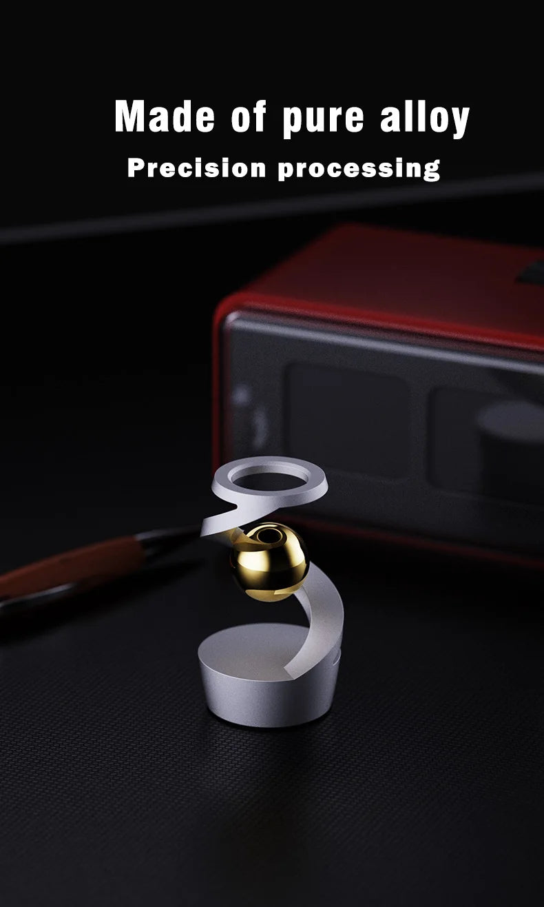 Gravity Defying Kinetic Fidget Spinners Office Desk Toy Desktop Stress Relief Toy Alloy Decompression Hypnosis Rotating Gyro