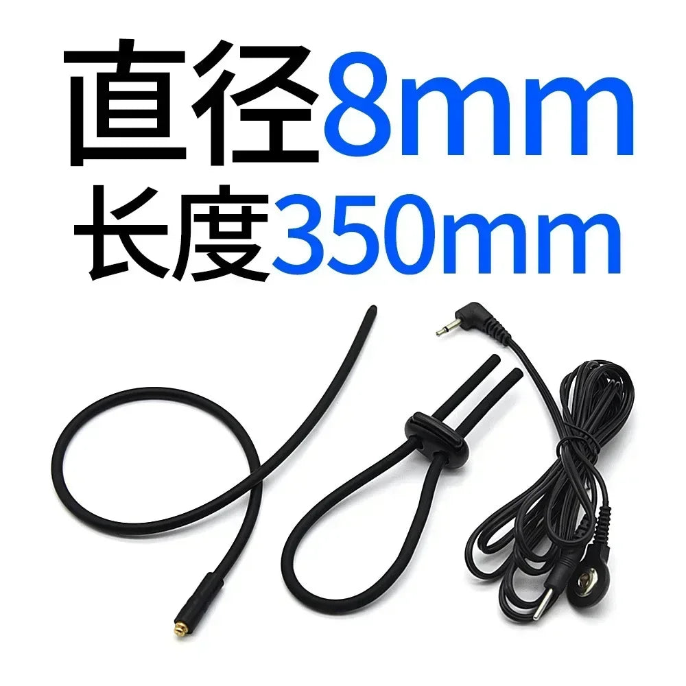 Electric Shock Pulse Penis Ring Medical Themed Toys Penis Plug Stimulation Urethral Dilator Sound Masturbation Sex Toy for Men