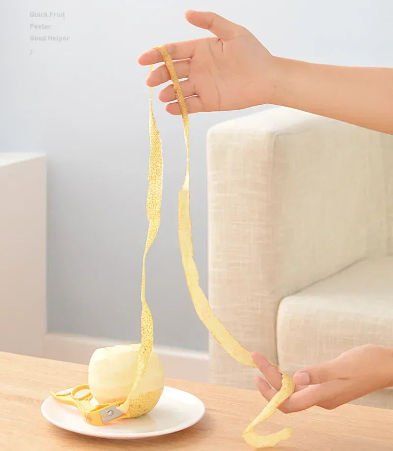 Portable Fruit Vegetable Peel Peeler Knife Mini Manual Peeling Tool Stainless Steel Kiwi Orange Cutter Household Kitchen Gadgets