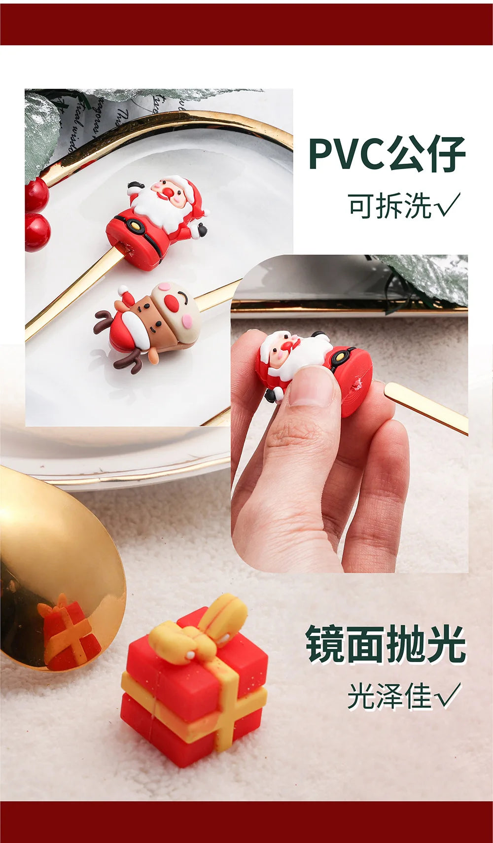Christmas Decorations Home Christmas Table Decor Stainless SpoonsFork Cutlery Set Elk Xmas Tree New Year 2026 Navidad 2025 Gifts