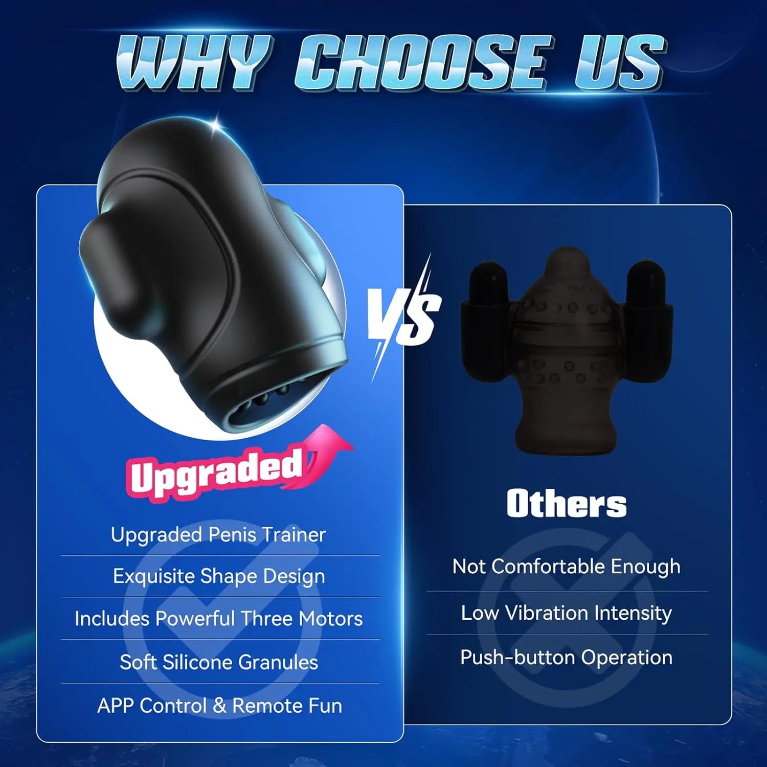 APP Control Vibrator for Men Penis Delay Trainer Male Masturbator Glans Stimulater Massager Men Vibrator Sex Toys Adult Goods