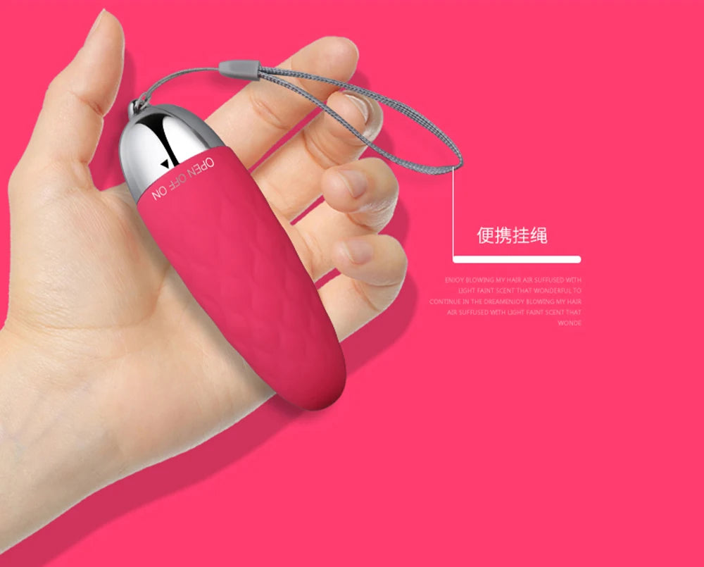 LOVE EGG Wireless Hand Free Vibrator Waterproof Jump Eggs Vaginal Stimulate Masturbation SOLO SEX Toys For Women AAA Battery