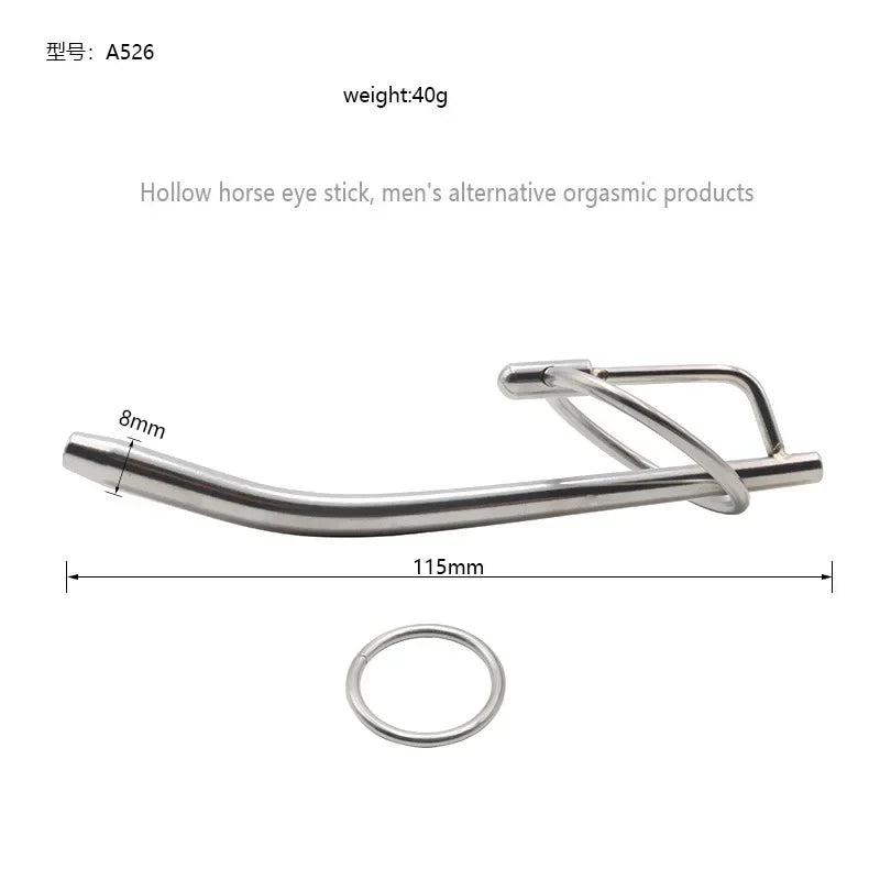 Electric Shock Pulse Penis Ring Medical Themed Toys Penis Plug Stimulation Urethral Dilator Sound Masturbation Sex Toy for Men