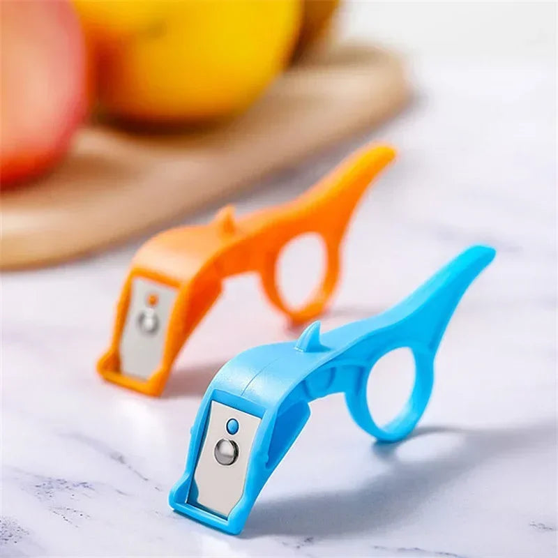 Portable Fruit Vegetable Peel Peeler Knife Mini Manual Peeling Tool Stainless Steel Kiwi Orange Cutter Household Kitchen Gadgets