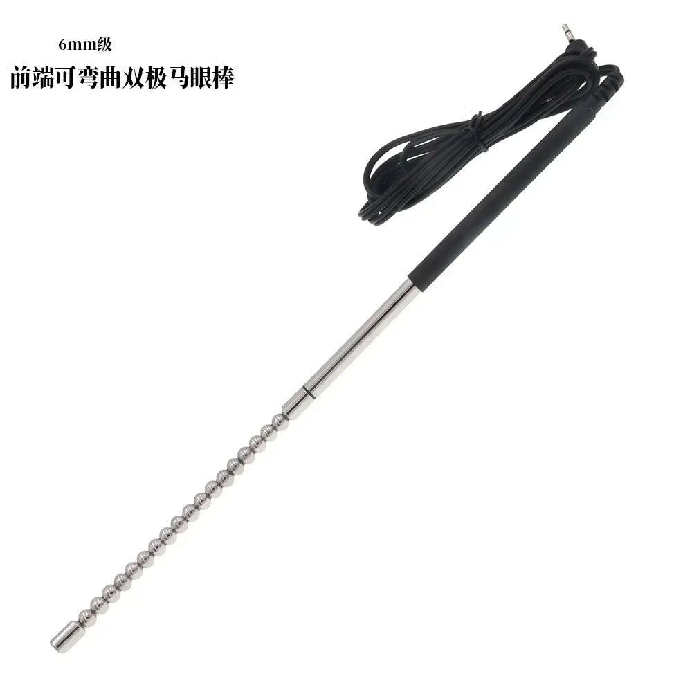 Electric Shock Pulse Penis Ring Medical Themed Toys Penis Plug Stimulation Urethral Dilator Sound Masturbation Sex Toy for Men