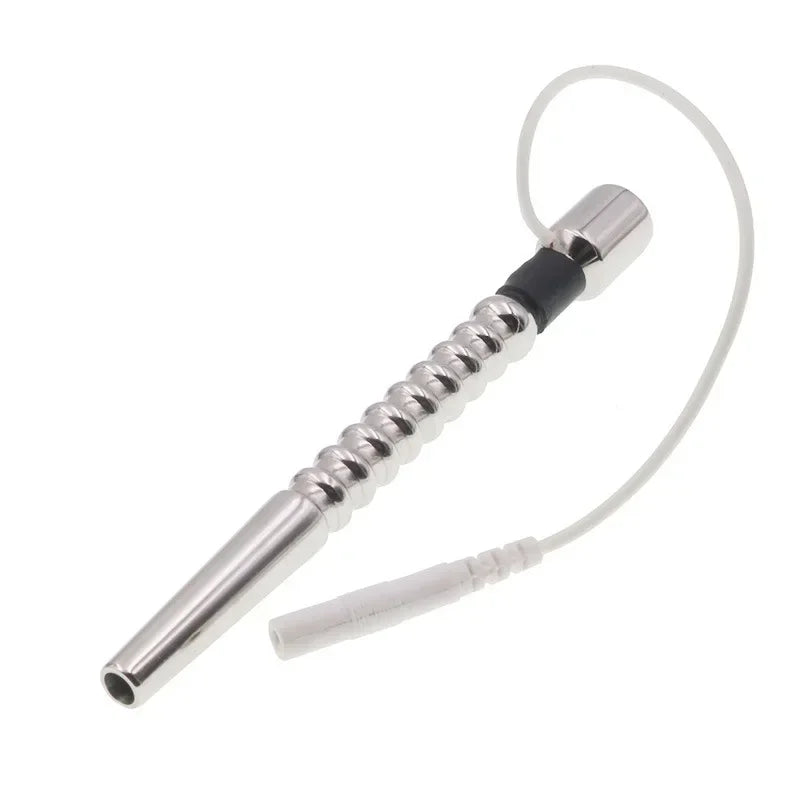 Electric Shock Pulse Penis Ring Medical Themed Toys Penis Plug Stimulation Urethral Dilator Sound Masturbation Sex Toy for Men