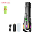2025 Most Powerful LED Flashlight Rechargeable LED Flashlights High Power Zoom Torch Light Long Range Tactical Lantern Camping