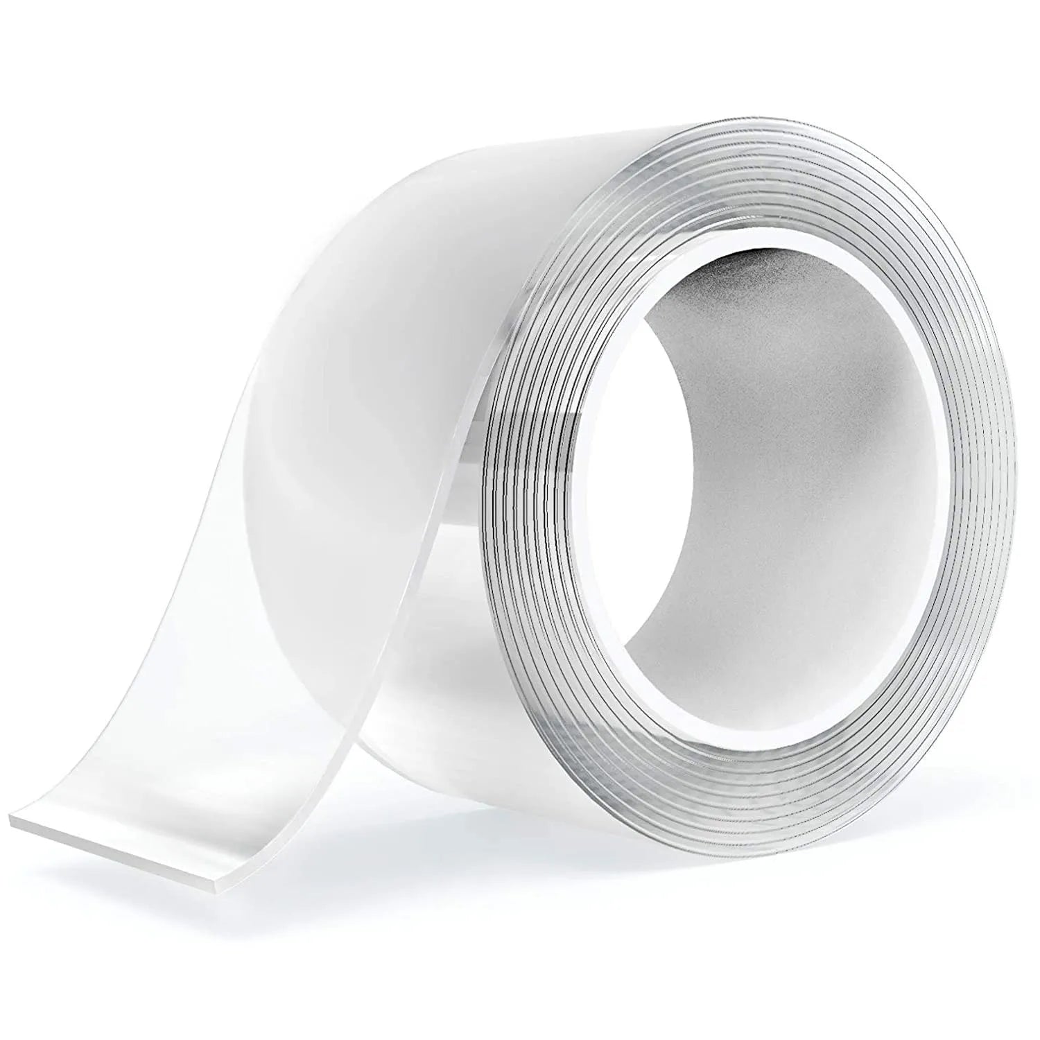 Double Sided Nano Mounting Tape,Strong Heavy Duty Gel Tape Clear Traceless Washable Removable No Residue for Home Office Decor