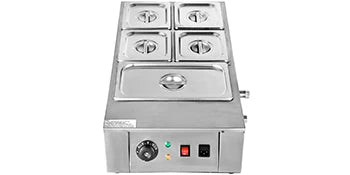 Stainless Steel Chocolate Melter 1-6 Cylinder Chocolate Melting Machine Electric Pot Heater Food Warmer Snack Food processor