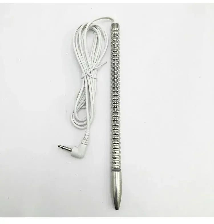 Electric Shock Pulse Penis Ring Medical Themed Toys Penis Plug Stimulation Urethral Dilator Sound Masturbation Sex Toy for Men