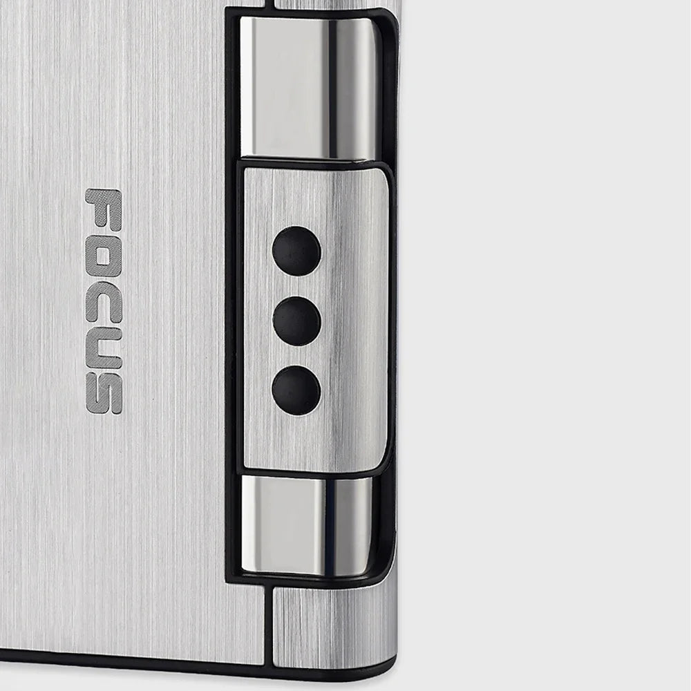 2 in 1 Automatic Cigarette Case with Lighter Compression Moisture Proof Inflatable Lighter Smoking Accessories Gadgets for Men