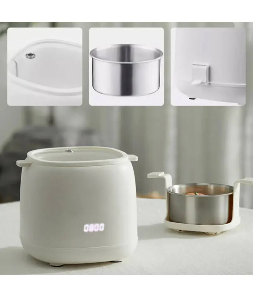 Smart Egg Cooker 300W Electric Egg Boiler Breakfast Machine Egg Custard Steaming Cooker Auto-Off Generic Omelette Cooking Tools