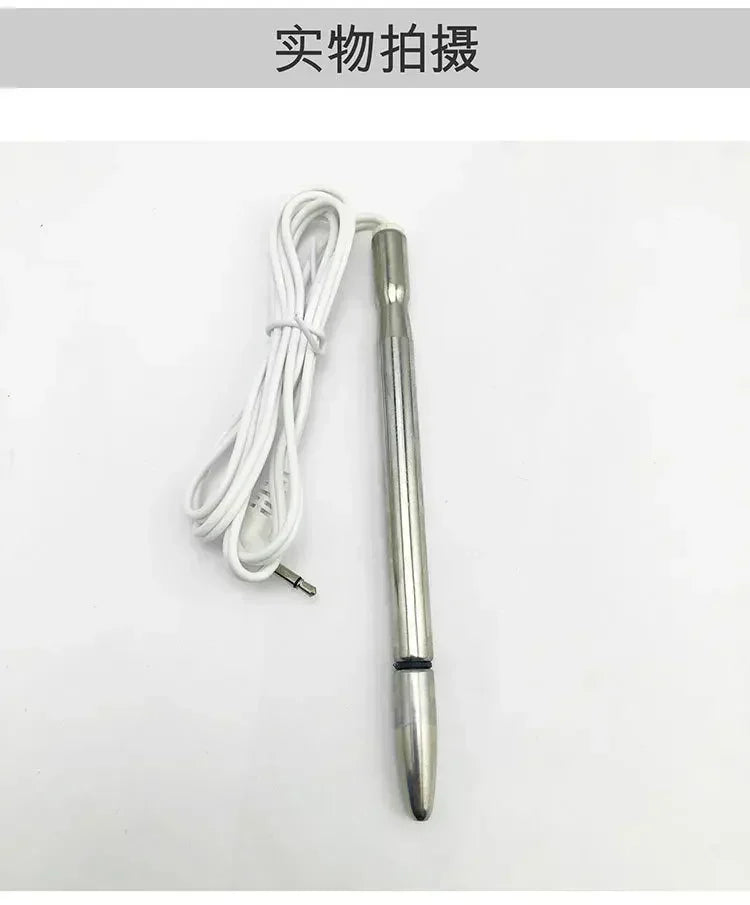 Electric Shock Pulse Penis Ring Medical Themed Toys Penis Plug Stimulation Urethral Dilator Sound Masturbation Sex Toy for Men