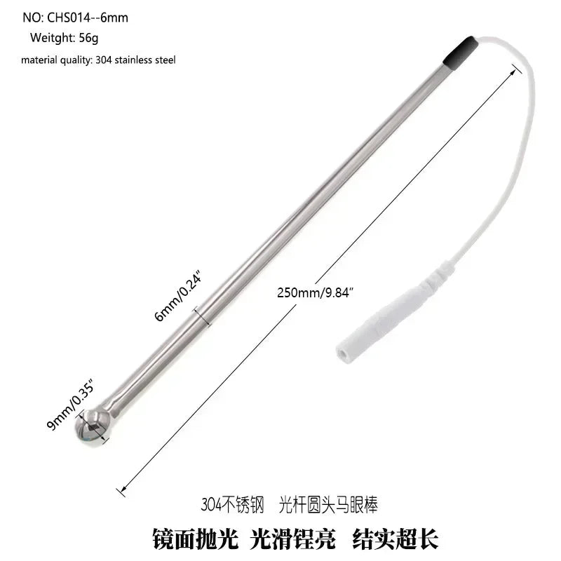 Electric Shock Pulse Penis Ring Medical Themed Toys Penis Plug Stimulation Urethral Dilator Sound Masturbation Sex Toy for Men