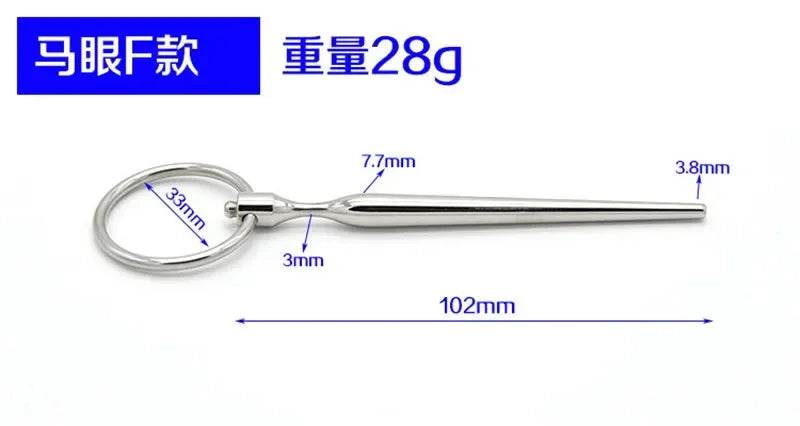 Electric Shock Pulse Penis Ring Medical Themed Toys Penis Plug Stimulation Urethral Dilator Sound Masturbation Sex Toy for Men