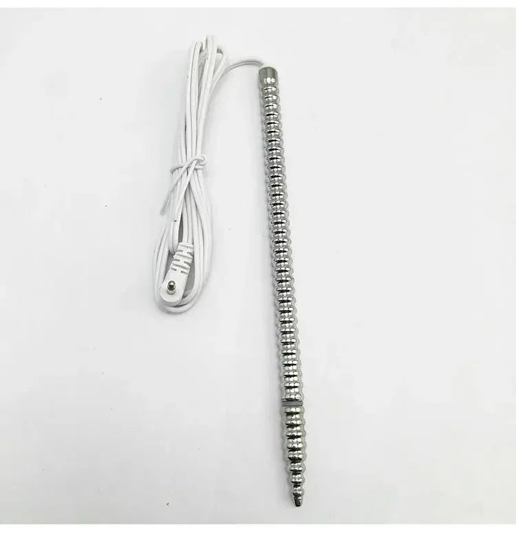 Electric Shock Pulse Penis Ring Medical Themed Toys Penis Plug Stimulation Urethral Dilator Sound Masturbation Sex Toy for Men