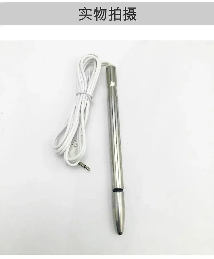 Electric Shock Pulse Penis Ring Medical Themed Toys Penis Plug Stimulation Urethral Dilator Sound Masturbation Sex Toy for Men