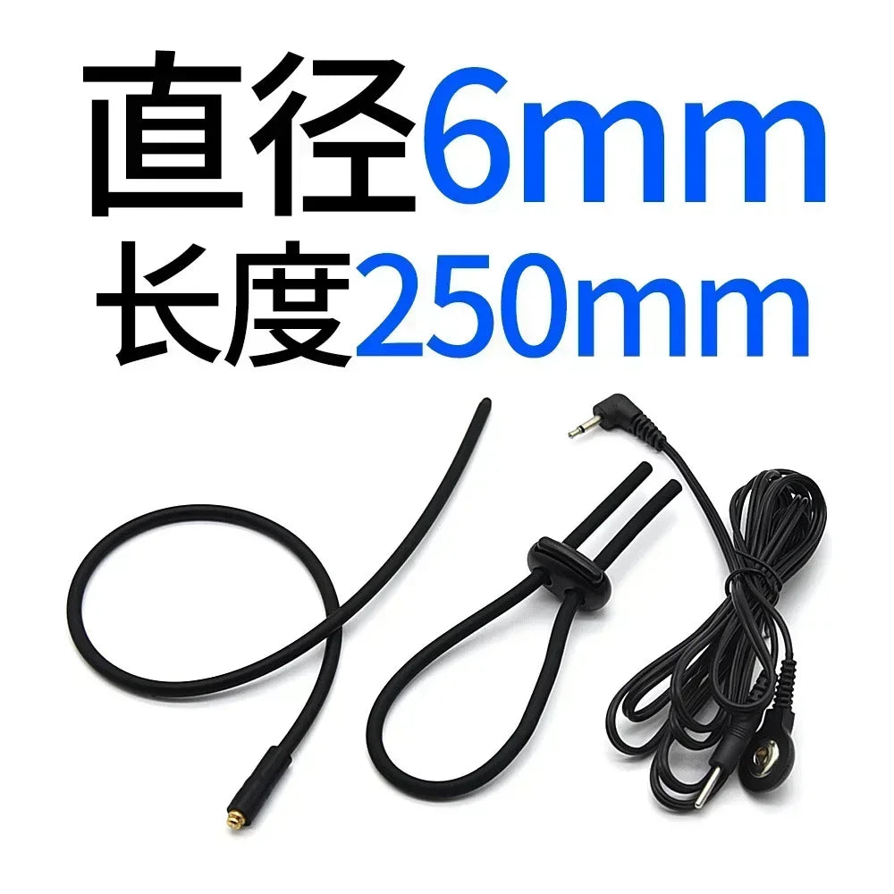 Electric Shock Pulse Penis Ring Medical Themed Toys Penis Plug Stimulation Urethral Dilator Sound Masturbation Sex Toy for Men