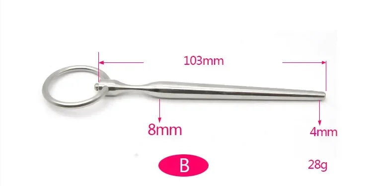 Electric Shock Pulse Penis Ring Medical Themed Toys Penis Plug Stimulation Urethral Dilator Sound Masturbation Sex Toy for Men