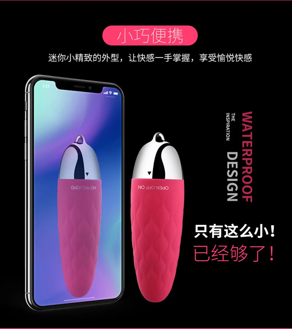 LOVE EGG Wireless Hand Free Vibrator Waterproof Jump Eggs Vaginal Stimulate Masturbation SOLO SEX Toys For Women AAA Battery