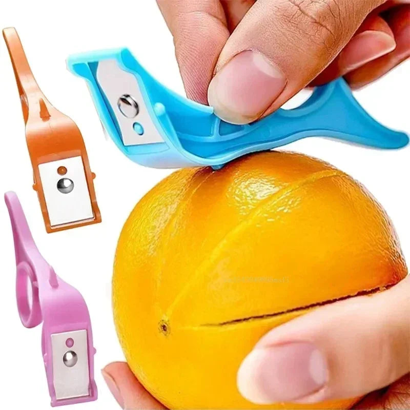 Portable Fruit Vegetable Peel Peeler Knife Mini Manual Peeling Tool Stainless Steel Kiwi Orange Cutter Household Kitchen Gadgets