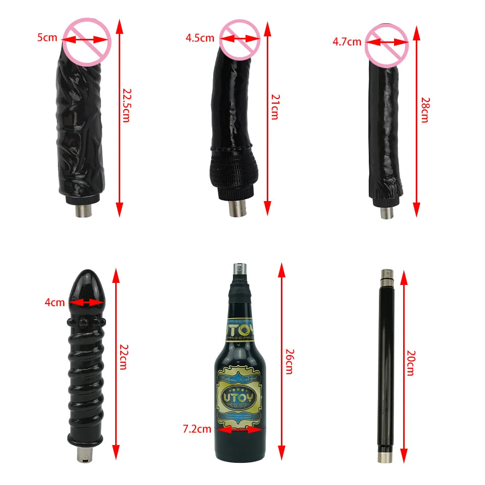 ROUGH BEAST Automatic Sex Machine with Big Black Dildo for Women Love Machine Masturbation Pumping Gun for Couple Men Sex Toys