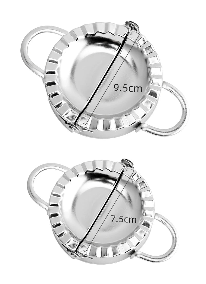 Dumpling Maker Stainless Steel Dumpling Mold Empanadas Ravioli Maker Metal Dumplings Press Gyoza Mould Gadgets Kitchen Utensils