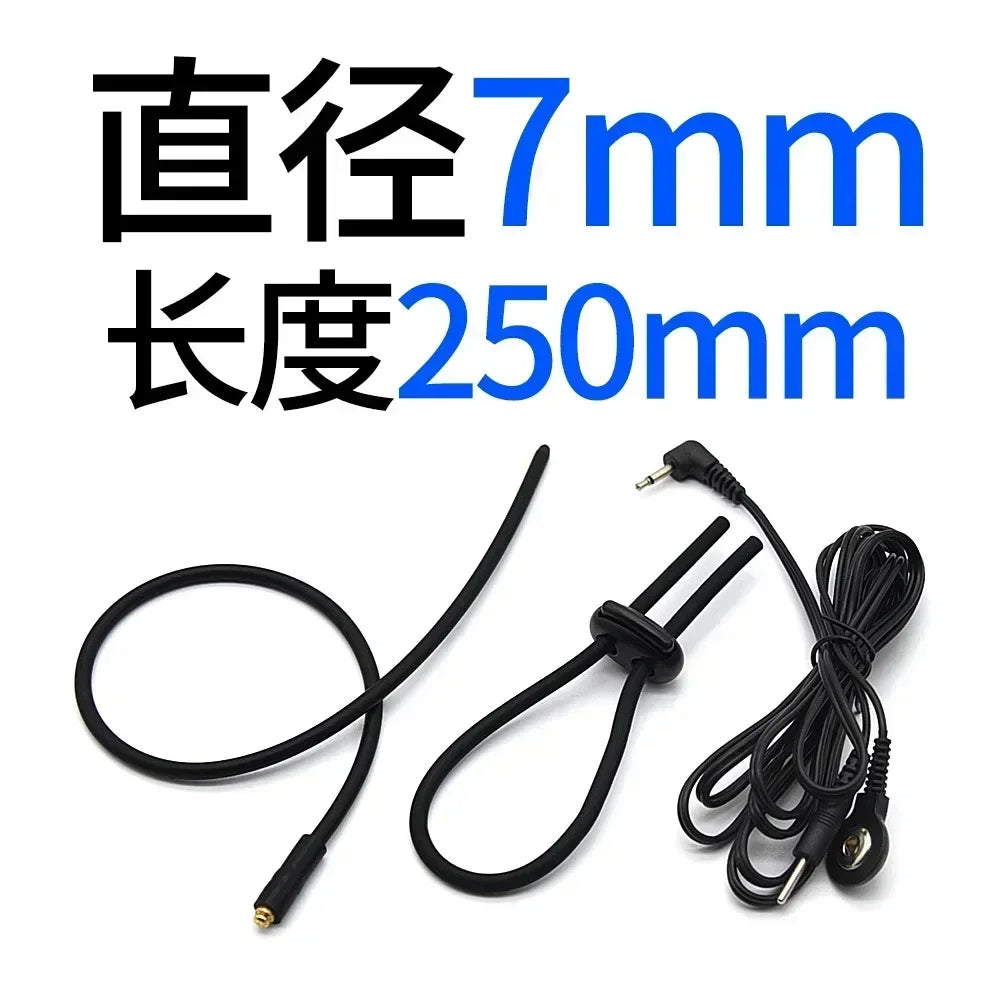 Electric Shock Pulse Penis Ring Medical Themed Toys Penis Plug Stimulation Urethral Dilator Sound Masturbation Sex Toy for Men