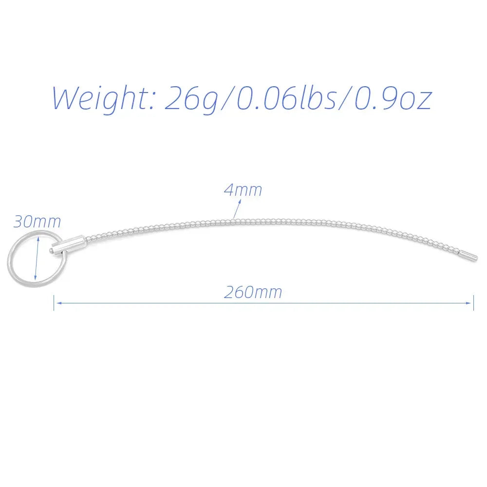 Electric Shock Pulse Penis Ring Medical Themed Toys Penis Plug Stimulation Urethral Dilator Sound Masturbation Sex Toy for Men