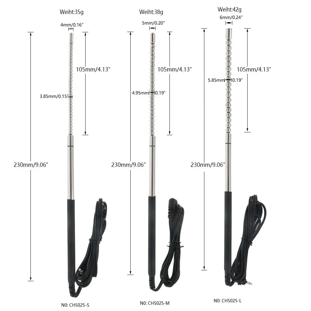 Electric Shock Pulse Penis Ring Medical Themed Toys Penis Plug Stimulation Urethral Dilator Sound Masturbation Sex Toy for Men
