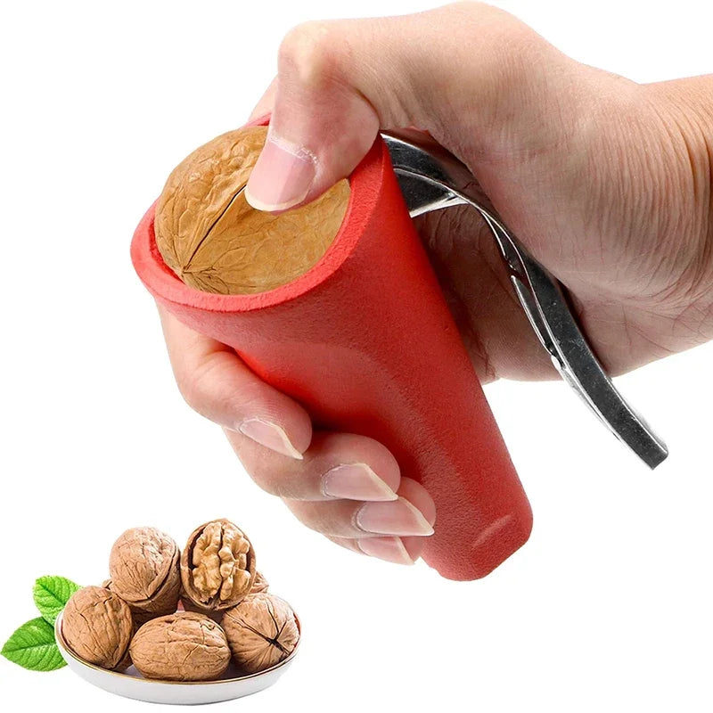 Almond Nut Pecan Nuts Nutcracker Zinc Alloy Nut Opener Sheller Kitchen Tool Hazelnut Walnut Pliers Sheller Quick Chestnut Gadget