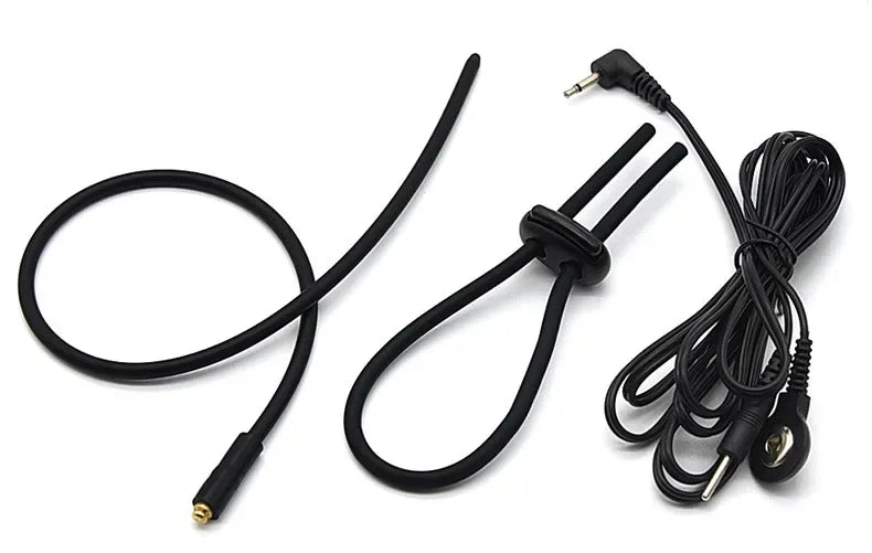 Electric Shock Pulse Penis Ring Medical Themed Toys Penis Plug Stimulation Urethral Dilator Sound Masturbation Sex Toy for Men