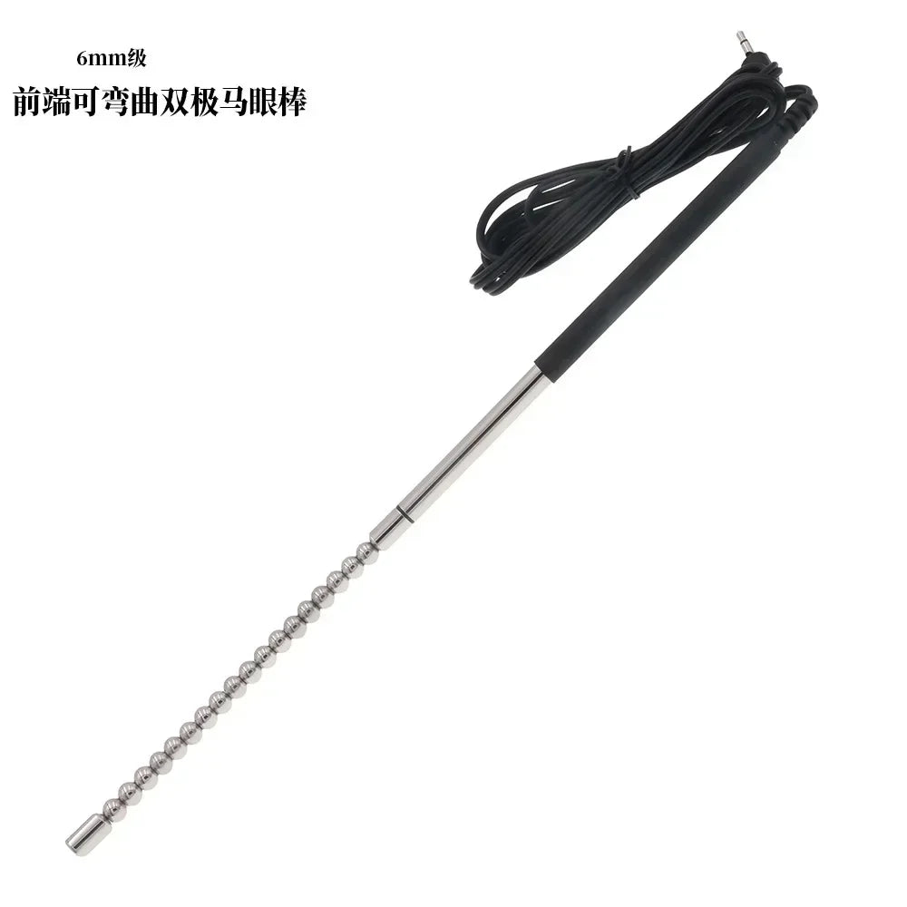 Electric Shock Pulse Penis Ring Medical Themed Toys Penis Plug Stimulation Urethral Dilator Sound Masturbation Sex Toy for Men