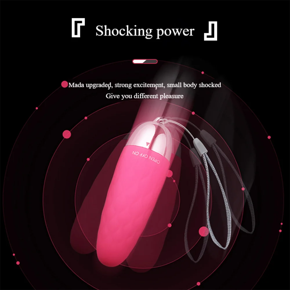 LOVE EGG Wireless Hand Free Vibrator Waterproof Jump Eggs Vaginal Stimulate Masturbation SOLO SEX Toys For Women AAA Battery